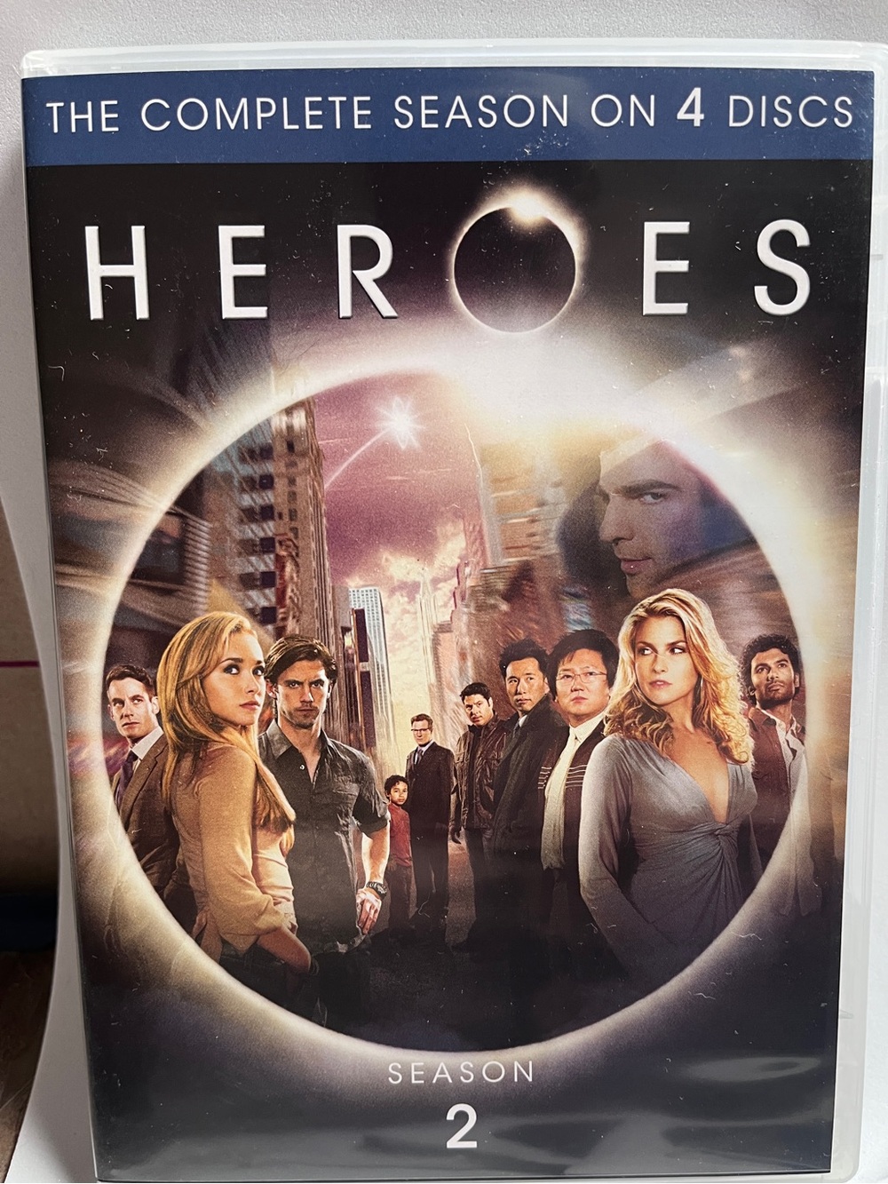HEROES Season 2 dvd set 4 discs EUC Awesome Show!!!